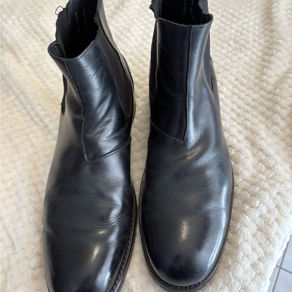 Wolverine Black Leather Men's Boots